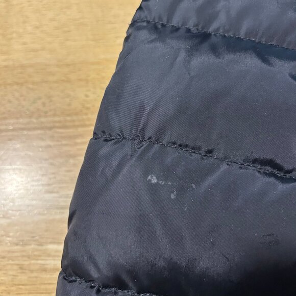 Moncler Flamme Giubbotto Black Zip Hooded Goose Down Midi Puffer Coat 0 US/XS - Picture 16 of 16